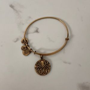 Alex and ani gold path of life bracelet